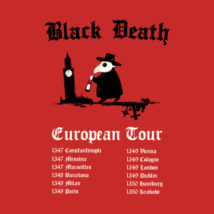 Black Death European Tour T-Shirt