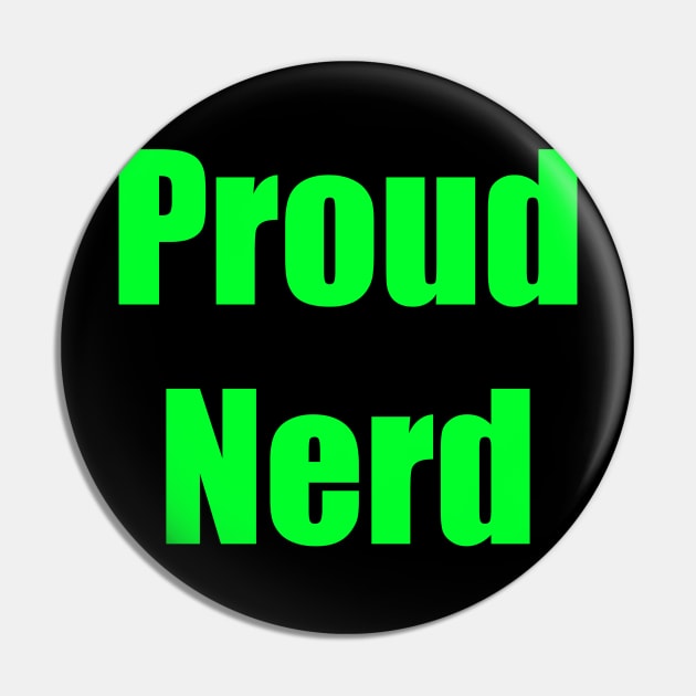 proud nerd Pin by Srichusa
