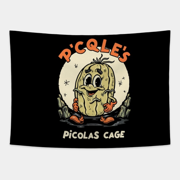 Picolas Cage Tapestry by Aldrvnd