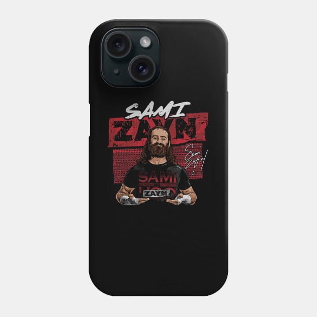Sami Zayn Pose Phone Case by MunMun_Design