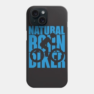 Natural born biker Phone Case