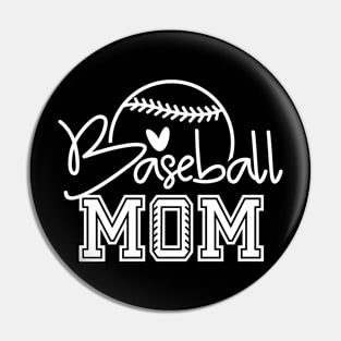 Baseball Mom, Sports Gift Pin