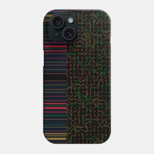 Mikado - Red Black Phone Case