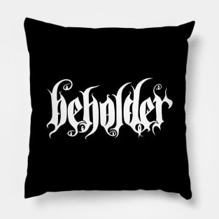 Heavy Metal Beholder Pillow