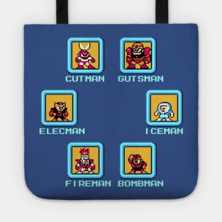 Mega-Man 1 Robot Masters Tote