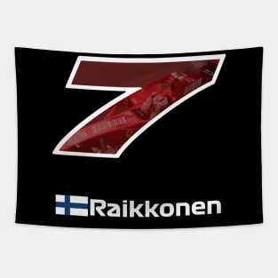 Kimi Raikkonen 7 Tapestry