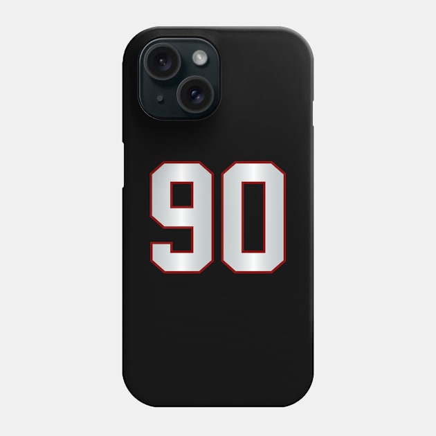 Number 90 Phone Case by Ericokore