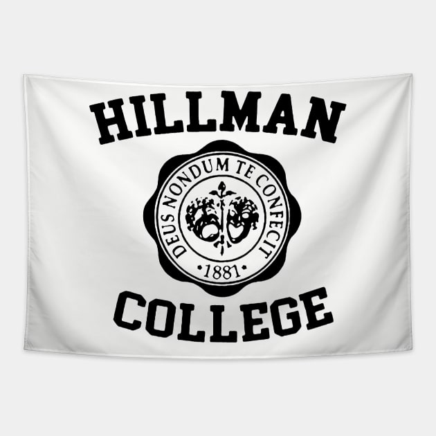 Vintage Hillman College 1881 Tapestry by LufyBroStyle