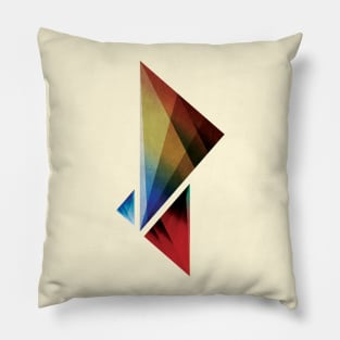 Triangularity Means we Dream in Colors Pillow