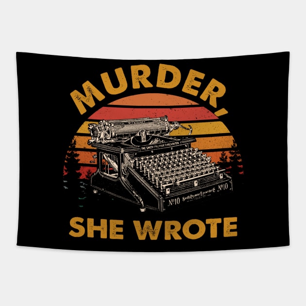 Murder She Wrote Tapestry by PopcornShow