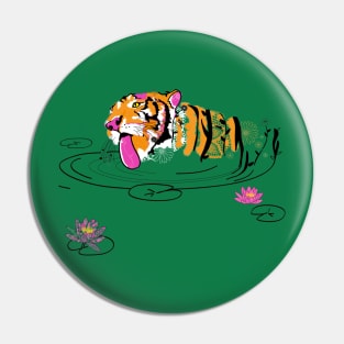 Tiger Lily Pin