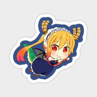 flying tohru Magnet