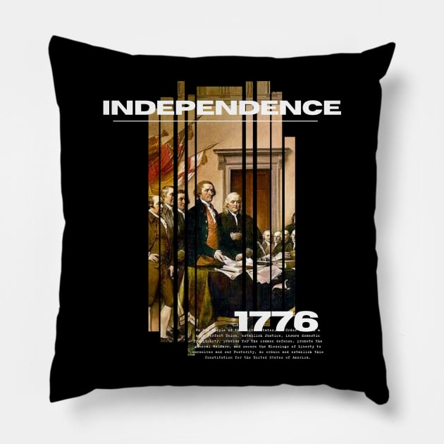 Independence 1776 Pillow by burlytx