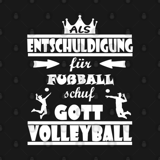 Volleyball Beachvolleyball lustiger Spruch by FindYourFavouriteDesign