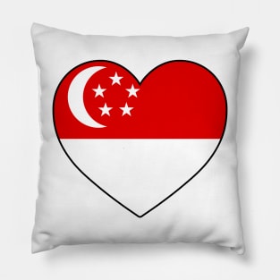 Heart - Singapore Pillow