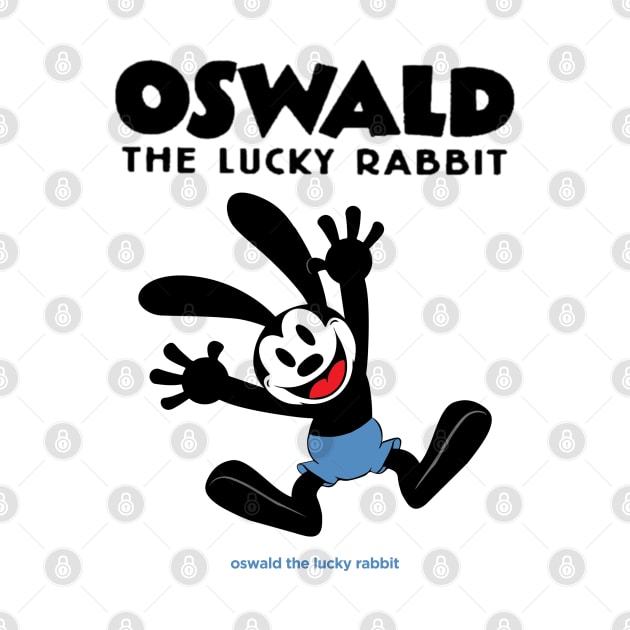Oswald The Lucky Rabbit Keep Walking 1927 by Lani A Art