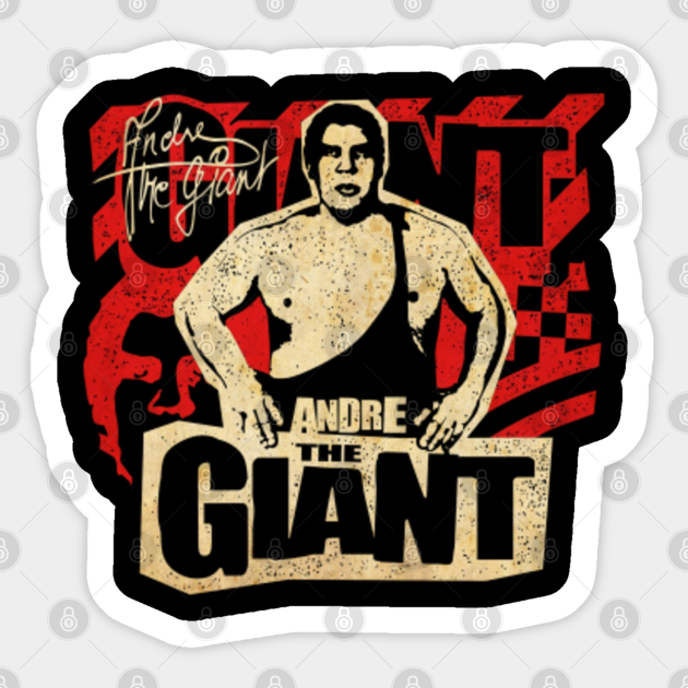 Discover Andre the giant vintage - Andre The Giant - Sticker