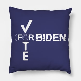 vote for joe biden Pillow