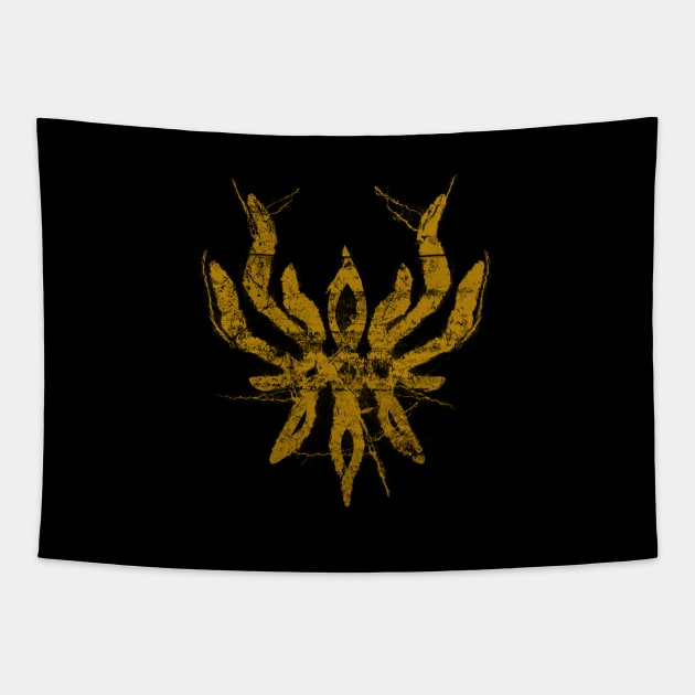 Crest of Flames - Fire Emblem Tapestry by Jeff Adamsss