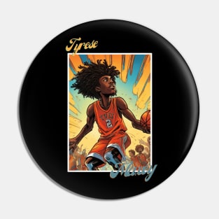 Tyrese Maxey Philadelphia victor illustration design Pin