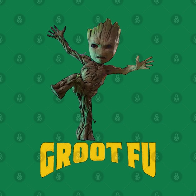 Groot Fu by DistractedGeek