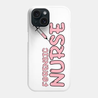 Forensic Nurse Red Phone Case