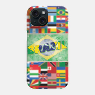 Brazil Vintage style retro souvenir Phone Case