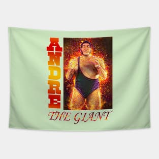 Retro 80's Wrestling - ANDRE THE GIANT Tapestry