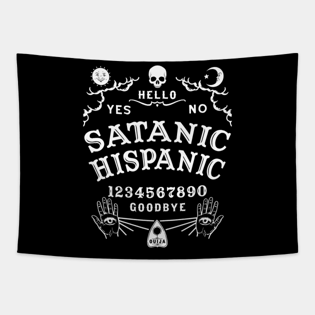 Satanic Hispanic Tapestry by ShirtFace