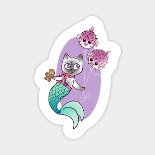 Mer-Kitty-Fun Magnet