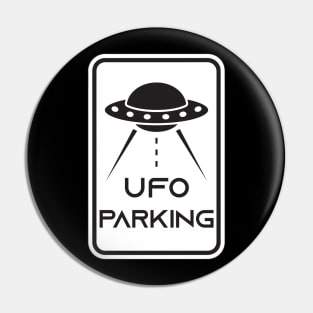 UFO Parking 3.0 Pin