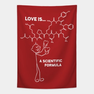 LOVE IS... A SCIENTIFIC FORMULA Tapestry