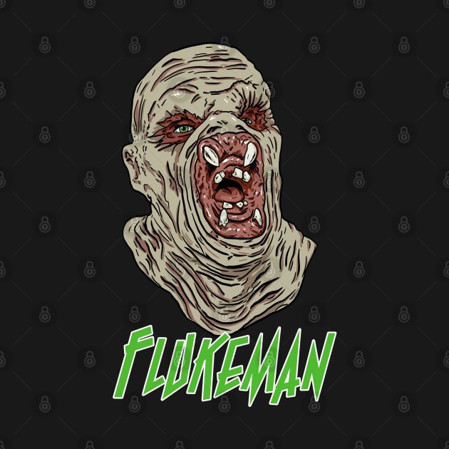 The Flukeman from X-Files by Black Snow Comics