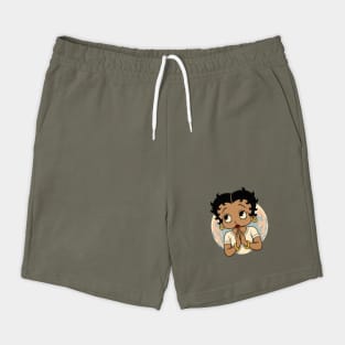 African American Betty Boop Praying Shorts