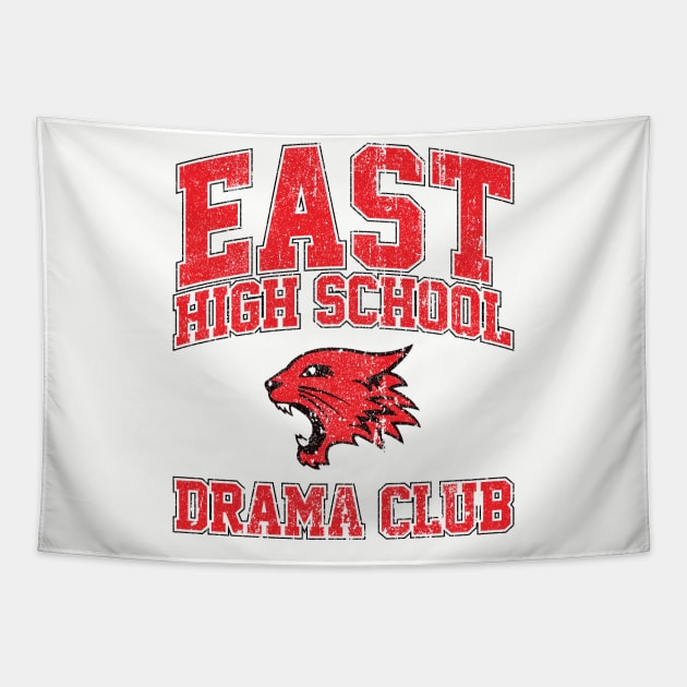 East High School Drama Club (Variant) Tapestry by huckblade