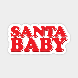 Santa Baby Magnet