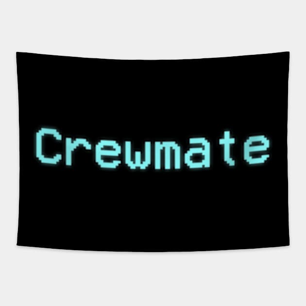 Crewmate - among us sticker Tapestry by raosnop