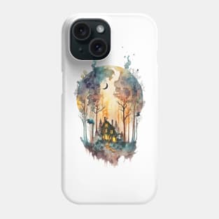 Cozy forest house surrounded with trees 2 Phone Case