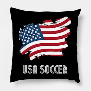 USA Soccer (Print on back) Pillow