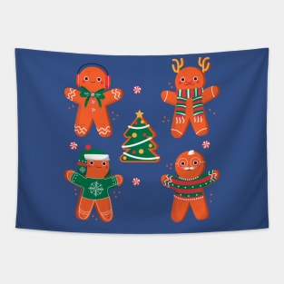 Gingerbread Cookies Man Tapestry