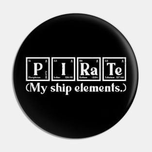 Periodic Pirate Pin