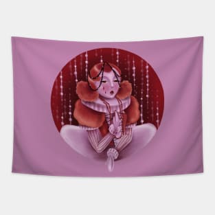 Scarlet tears Tapestry