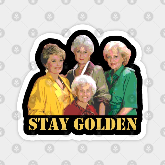 golden girls Magnet by Verge of Puberty