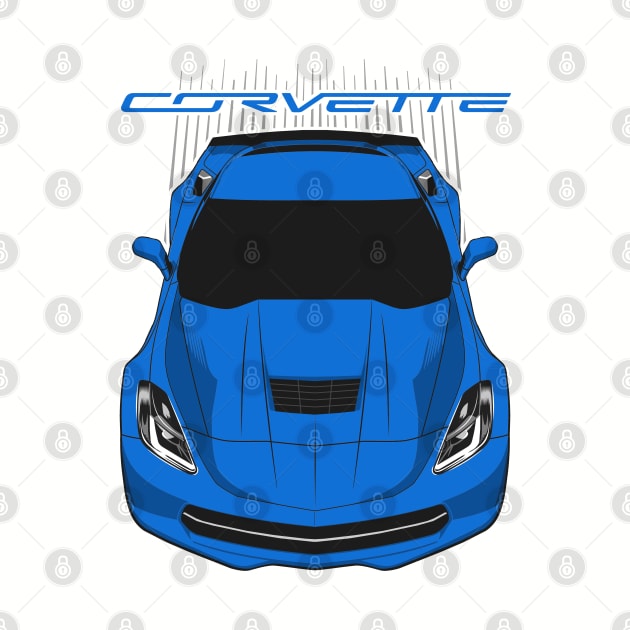 Corvette C7 - Blue by V8social