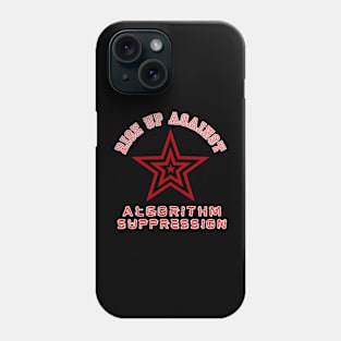 ALGORITHM SUPPRESSION YOUTUBE SOCIAL MEDIA Problems T-Shirt Phone Case