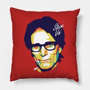 steve vai rock wpap style Pillow