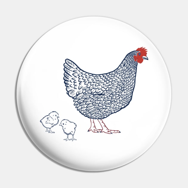 Chicken Pin by Das Brooklyn