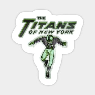 New York Titans Football Magnet
