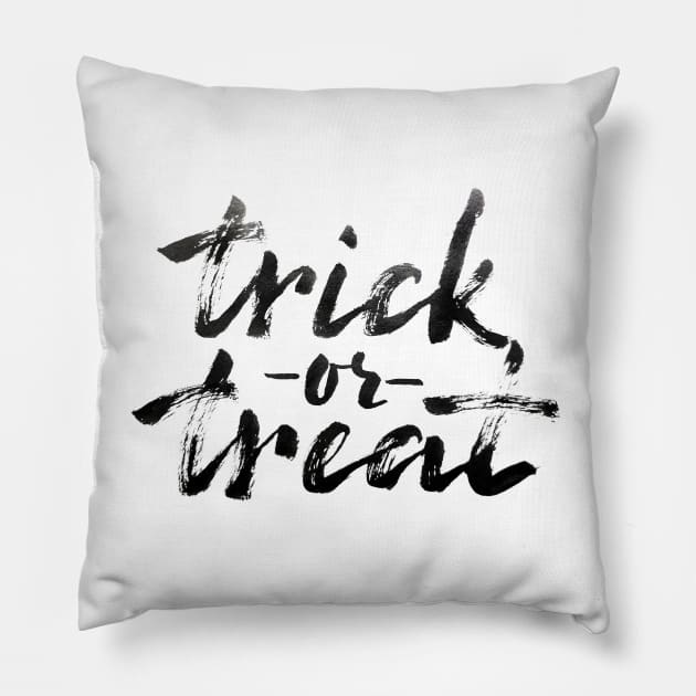 Trick or Treat Pillow by Ychty