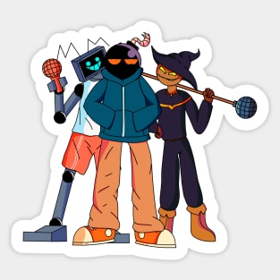 Fnf unblocked 1 Sticker for Sale by yralatanbiz